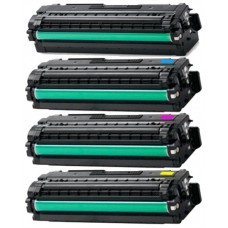 Samsung CLT-506L Remanufactured Toner Cartridge Combo Set 