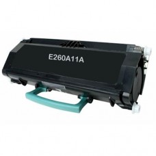 Lexmark E260A11A Remanufactured Black Toner Cartridge