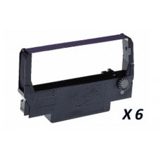 Epson ERC-30/34/38 New Compatible Black Ribbon 6/pack