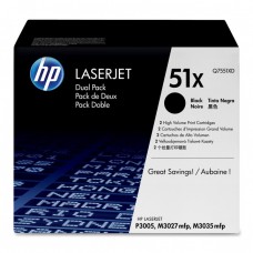 HP Q7551X OEM Black Toner Cartridge