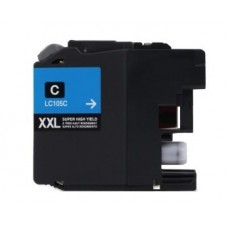 Brother LC105C New Compatible Cyan Ink Cartridge Super High Yield 