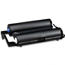 Brother PC201 New Compatible Thermal Transfer Black Ribbon 1 Cartridges + Refill Roll