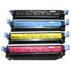 HP Q6460A Q6461A Q6462A Q6463A Remanufactured Toner Cartridges Combo Pack 