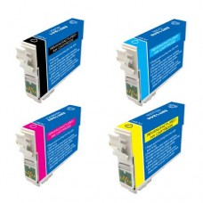 Epson T124 Remanfactured Ink Cartridges Combo Pack (BK/C/M/Y)