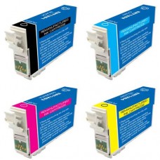 Epson T126 Remanufactured Ink Cartridges Combo Pack (BK/M/C/Y) 