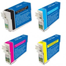 Epson T127 Remanufactured Ink Cartridges Combo Pack (BK/M/C/Y) 