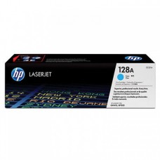 HP 128A OEM Cyan Toner Cartridge (CE321A)