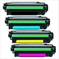 HP 646X/646A New Compatible Toner Cartridge Combo Set (CE264X/CF031A/CF032A/CF033A)