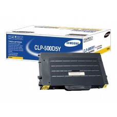 Samsung CLP-500D5Y OEM Yellow Toner Cartridge