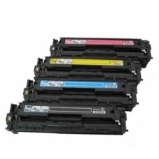 HP 128A Compatible Toner Cartridge Combo Pack (Black/Cyan/Magenta/Yellow)