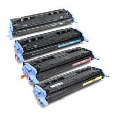 HP 124A Q6000A Q6001A Q6002A Q6003A Remanufactured Toner Cartridges Combo Pack