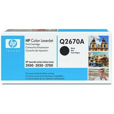 HP Q2670A OEM Black Toner Cartridge