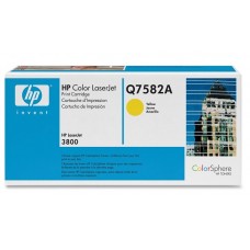HP Q7582A OEM Yellow Toner Cartridge